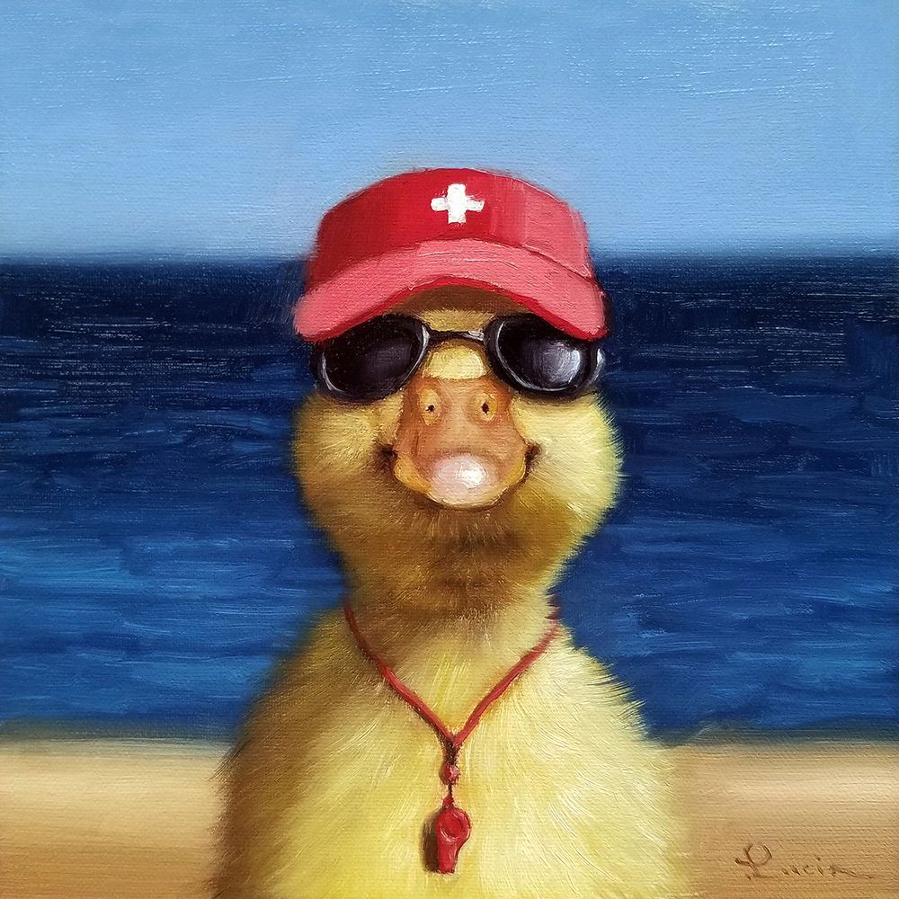 Lifeguard art print by Lucia Heffernan for $57.95 CAD