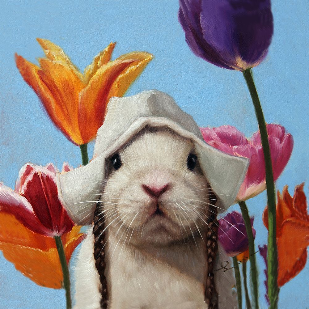 Dutch Bunny art print by Lucia Heffernan for $57.95 CAD
