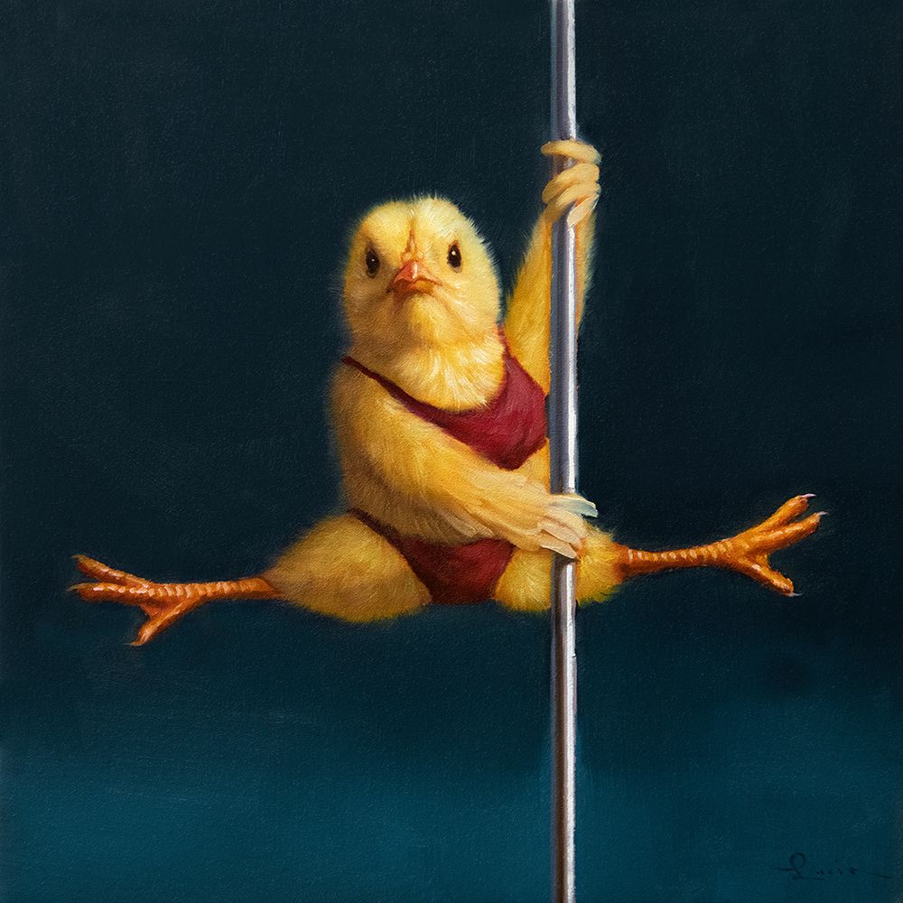 Pole Chick Matrix art print by Lucia Heffernan for $57.95 CAD