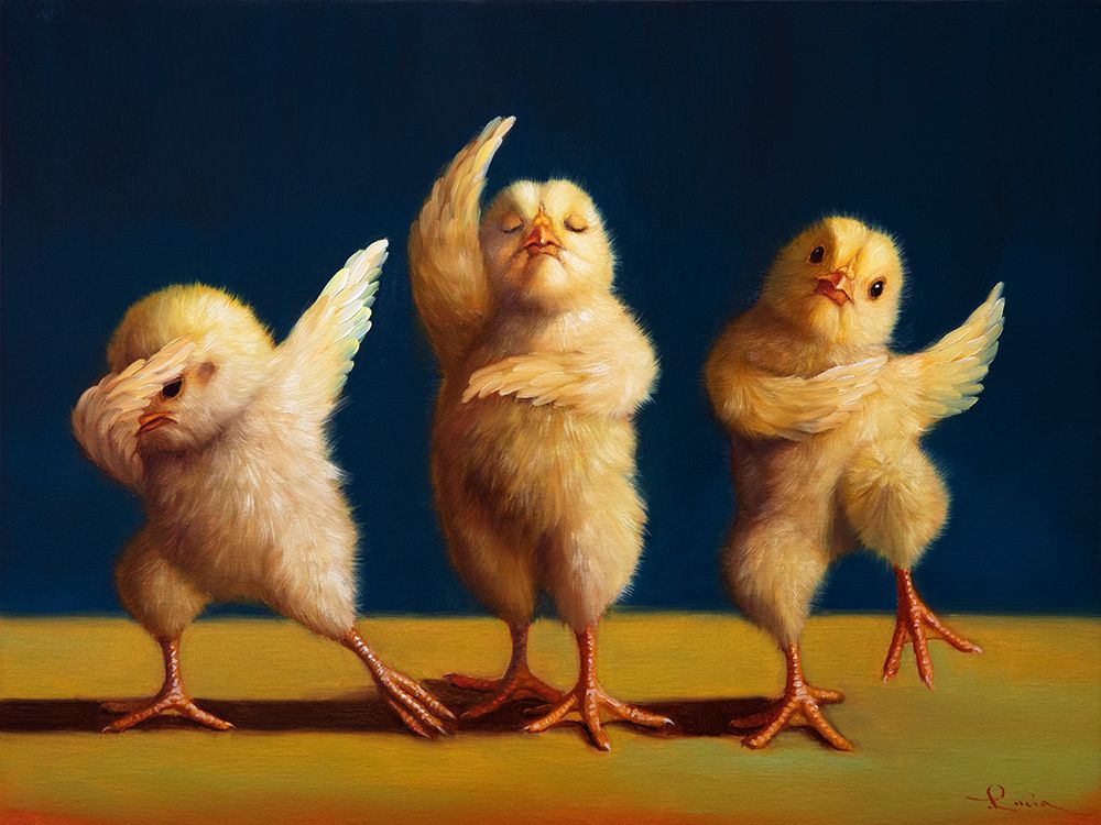 Dancer Chicks art print by Lucia Heffernan for $57.95 CAD