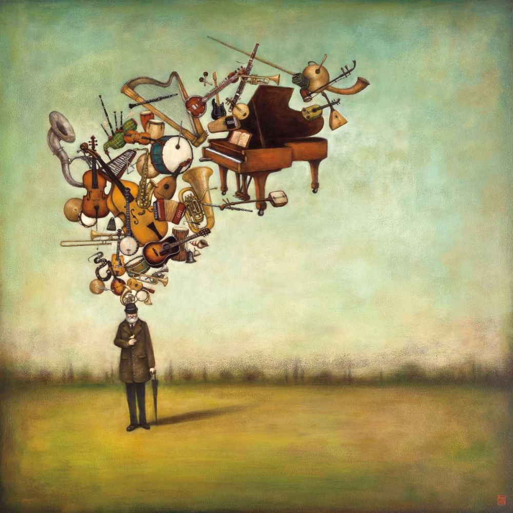 Thanks for the Melodies art print by Duy Huynh for $57.95 CAD