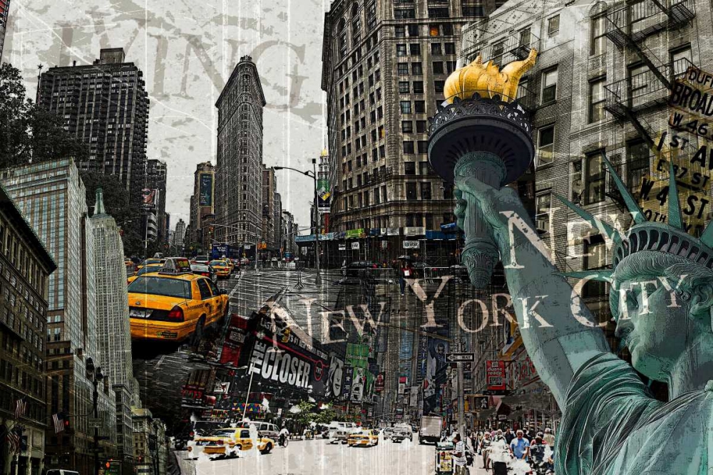 New York art print by GraphINC for $57.95 CAD