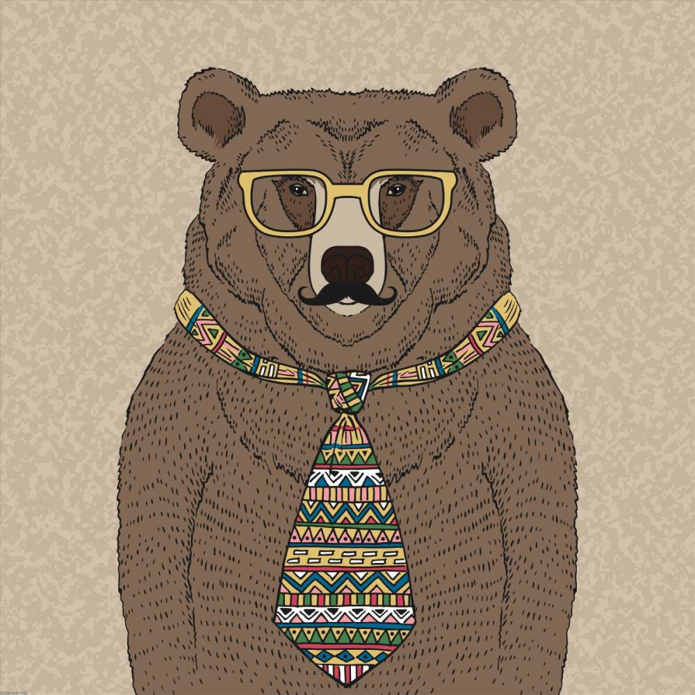 Bear-man art print by GraphINC for $57.95 CAD