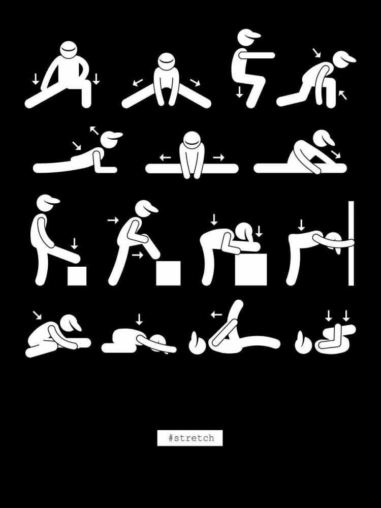 Workout art print by GraphINC for $57.95 CAD
