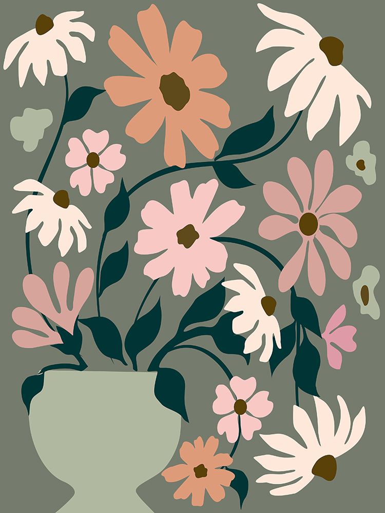 Vase of Wildflowers art print by Incado for $57.95 CAD
