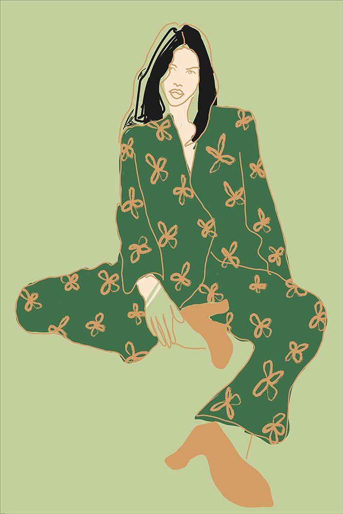 Women in Green art print by Incado for $57.95 CAD