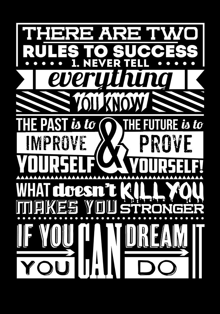 Success art print by TypeLike for $57.95 CAD