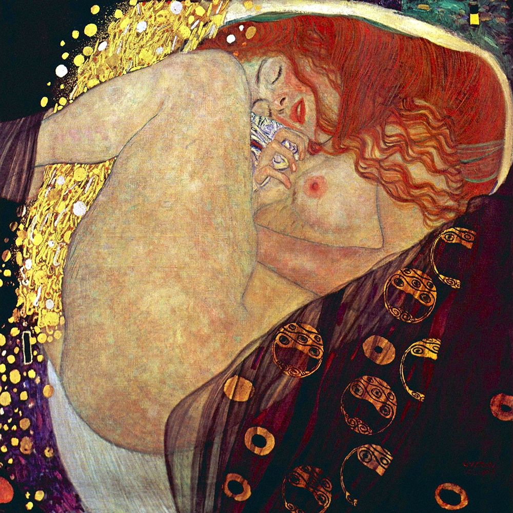 Danae, 1907-1908 art print by Gustav Klimt for $57.95 CAD