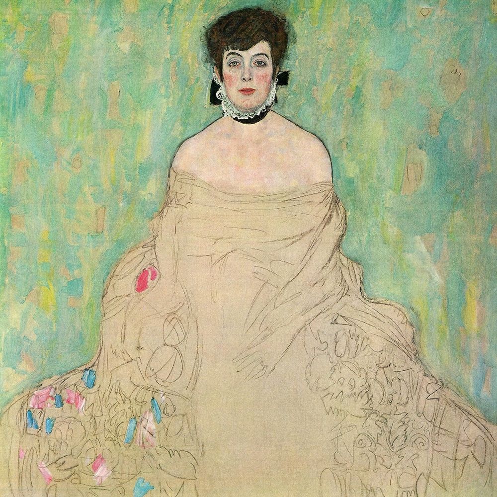 Portrait of Amalie Zuckerkandl, 1917-1918 art print by Gustav Klimt for $57.95 CAD
