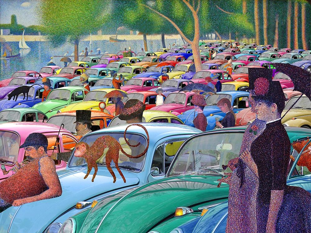 Sunday Afternoon, Looking for the Car art print by Barry Kite for $57.95 CAD