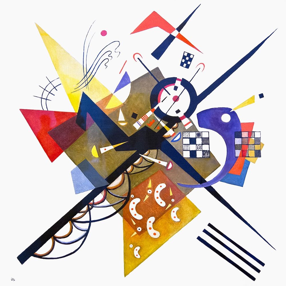 On White II art print by Wassily Kandinsky for $57.95 CAD