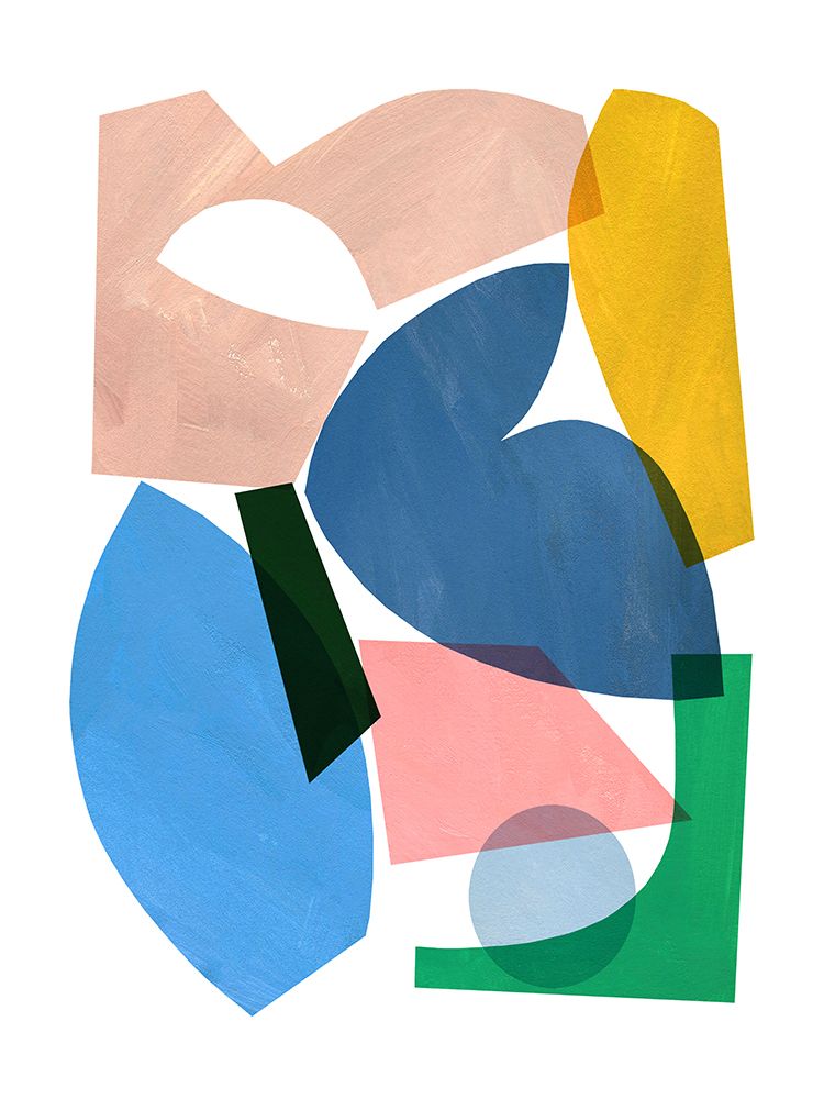 Collage of Color art print by Emily Kopcik for $57.95 CAD