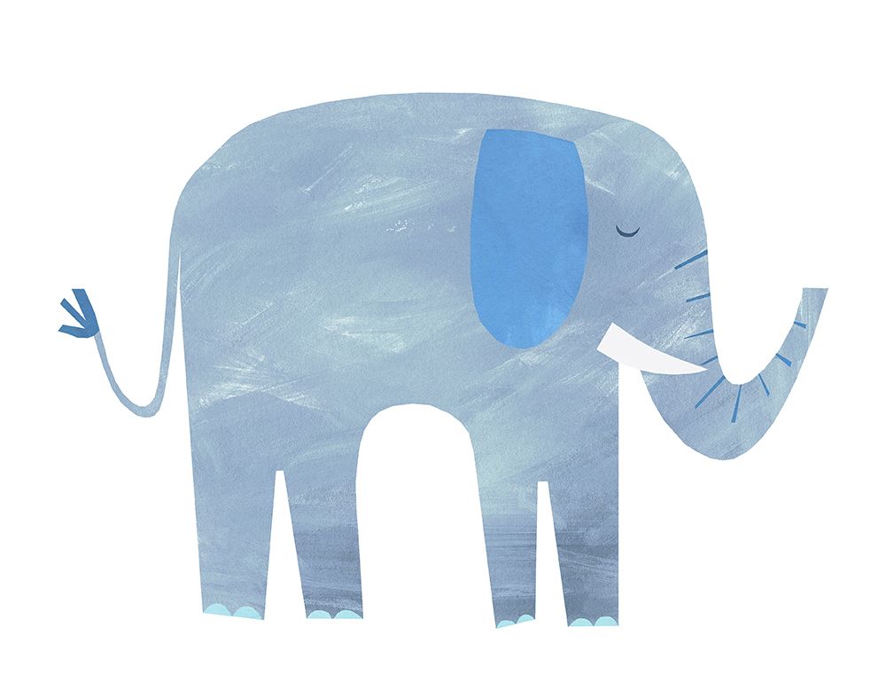 Elephant art print by Emily Kopcik for $57.95 CAD