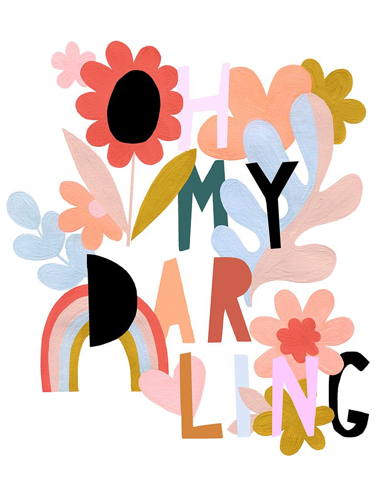 Oh My Darling art print by Emily Kopcik for $57.95 CAD