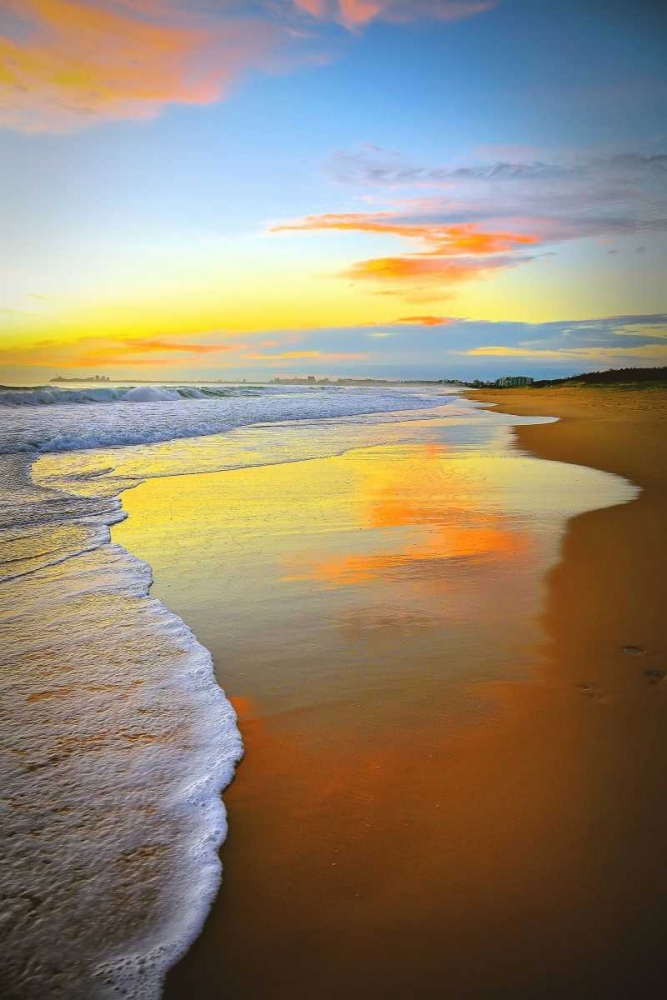 Beach Sunrise art print by Tracie Louise for $57.95 CAD