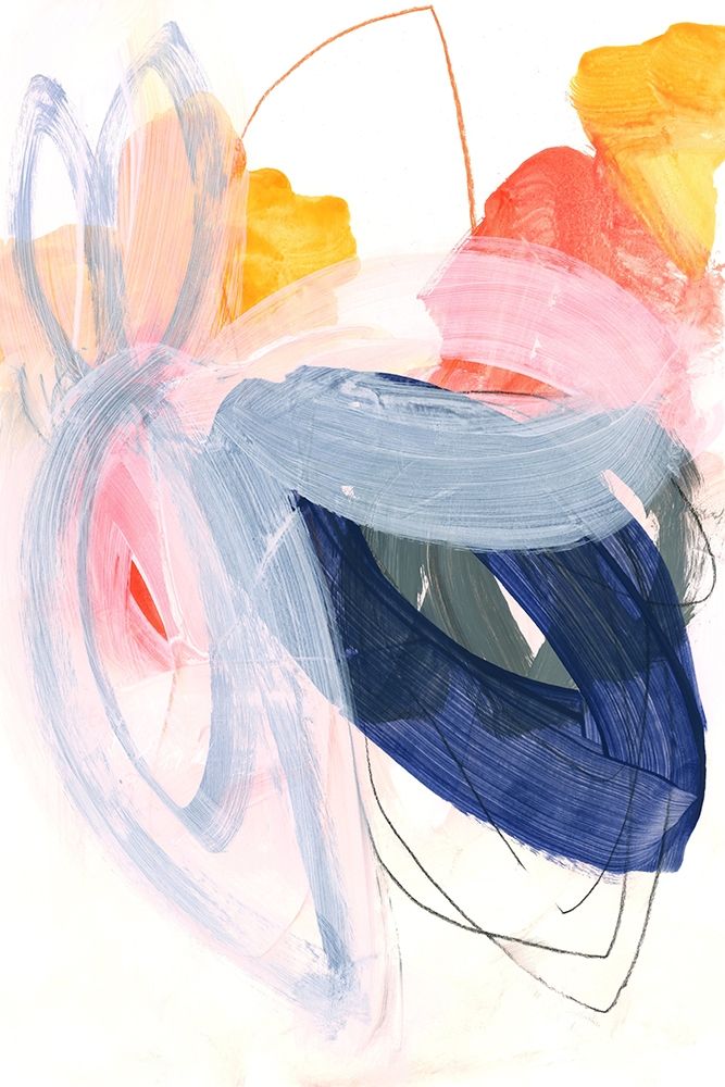 Abstract Painting XVII art print by Iris Lehnhardt for $57.95 CAD
