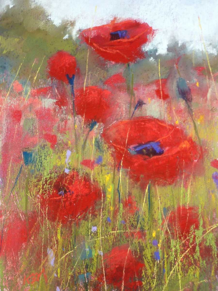 In the Poppy Field art print by Karen Margulis for $57.95 CAD