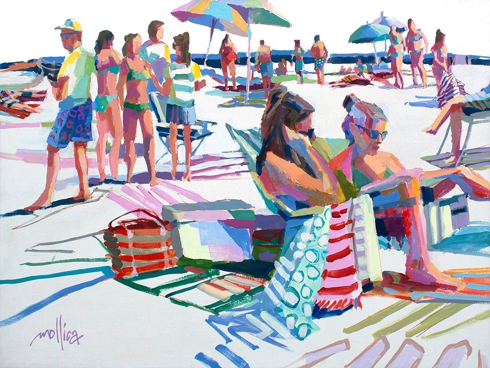 Beach Party art print by Patti Mollica for $57.95 CAD