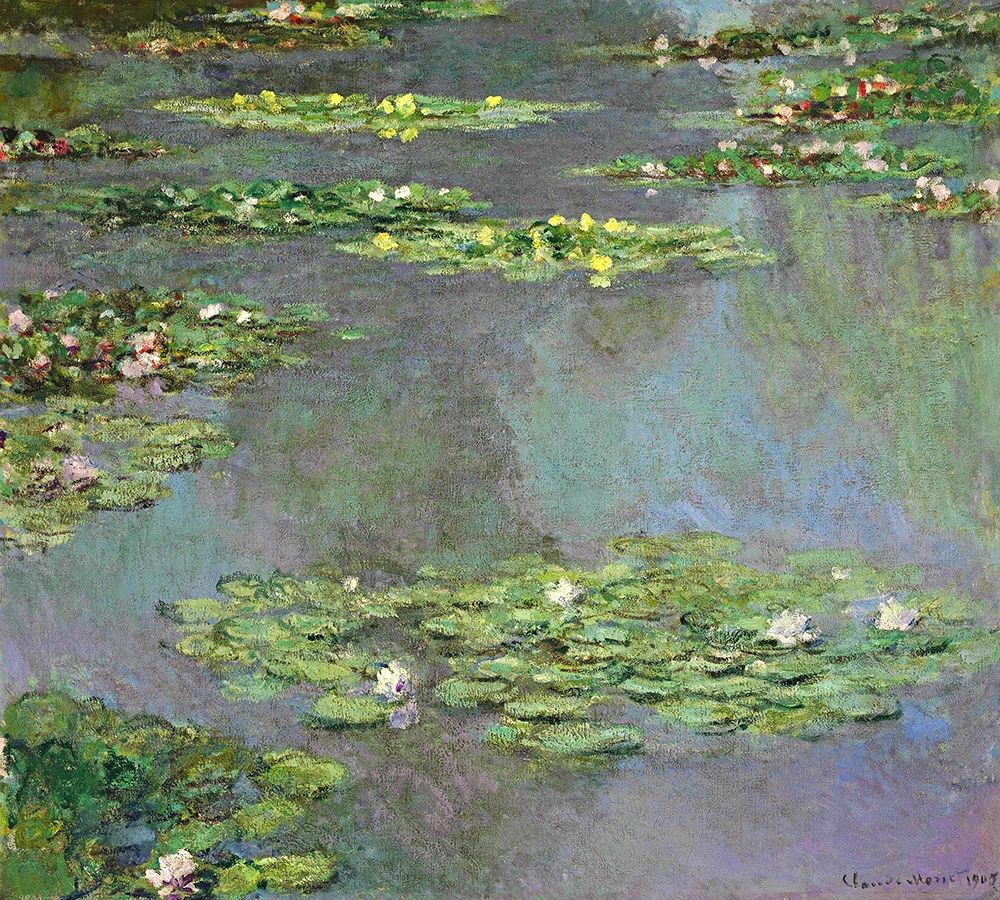 Nymphe as, 1905 art print by Claude Monet for $57.95 CAD