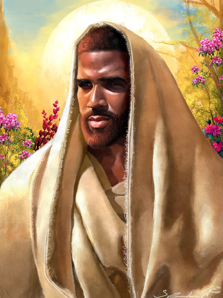 Jesus Peace art print by Salaam Muhammad for $57.95 CAD