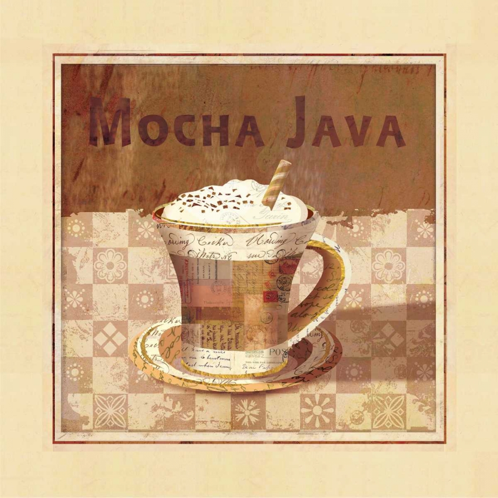 Mocha Java art print by Linda Maron for $57.95 CAD