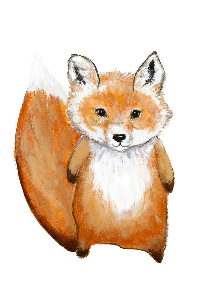 Little Fox art print by Design Fabrikken for $57.95 CAD