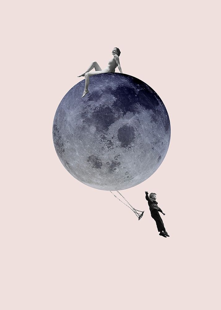 Moon Jump art print by Design Fabrikken for $57.95 CAD