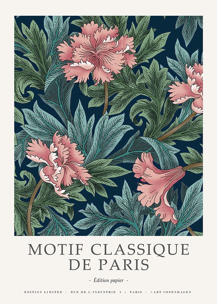 Motif Classique 2 art print by Design Fabrikken for $57.95 CAD