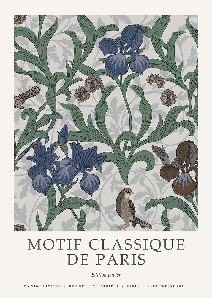 Motif Classique 3 art print by Design Fabrikken for $57.95 CAD
