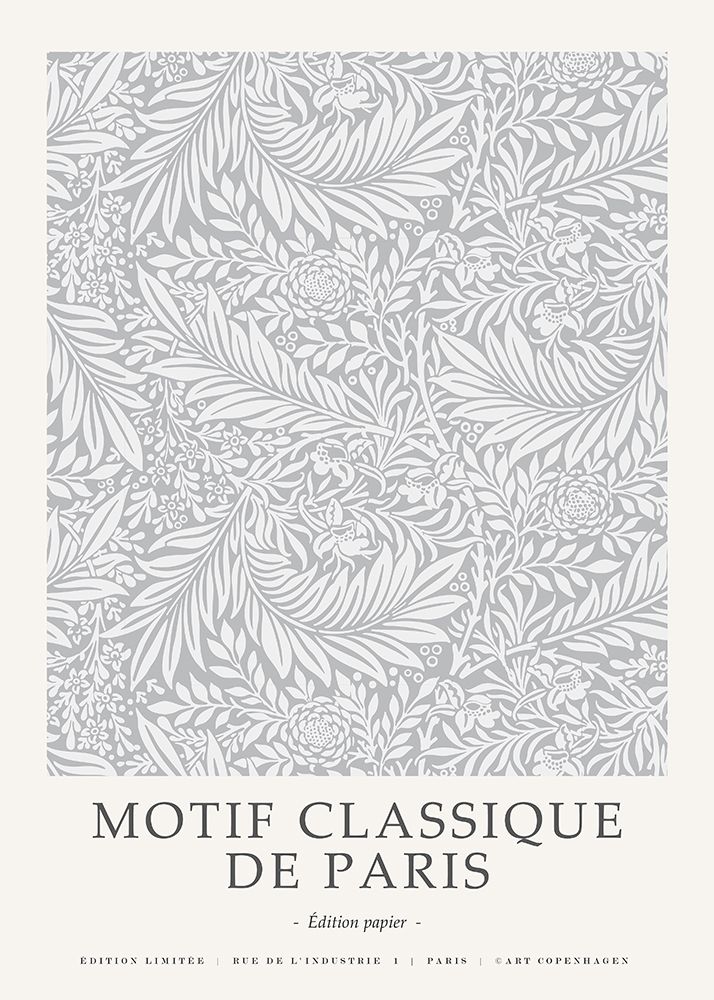Motif Classique 5 art print by Design Fabrikken for $57.95 CAD