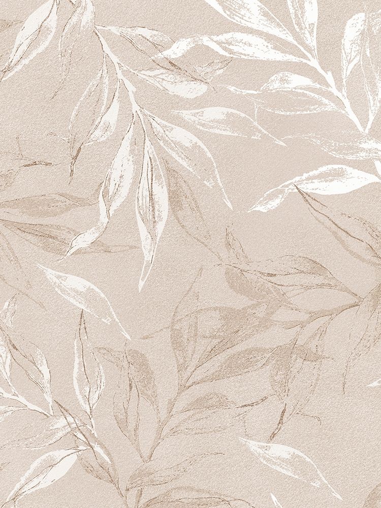 White Leaves 2 art print by Design Fabrikken for $57.95 CAD