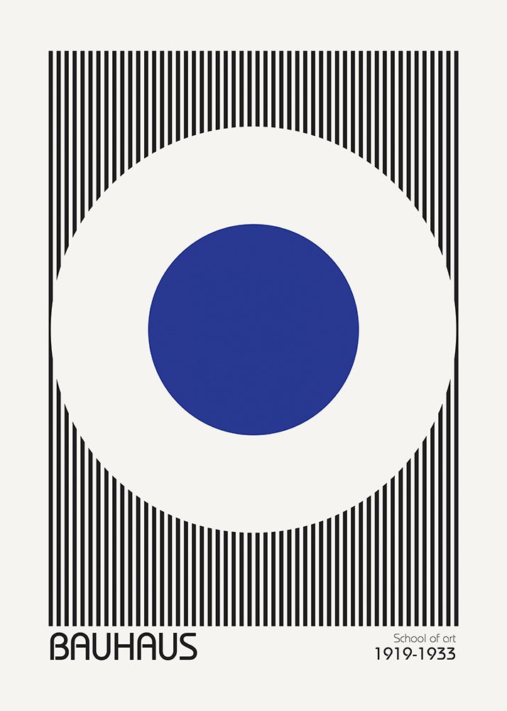 Bauhaus 5 art print by Design Fabrikken for $57.95 CAD