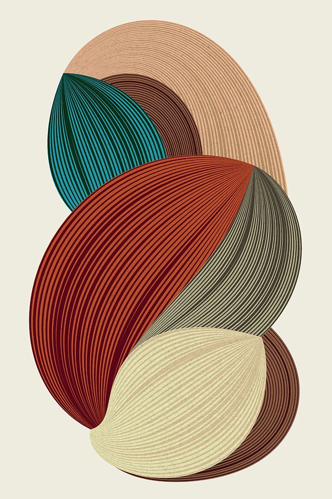 Fibers 2 art print by Design Fabrikken for $57.95 CAD