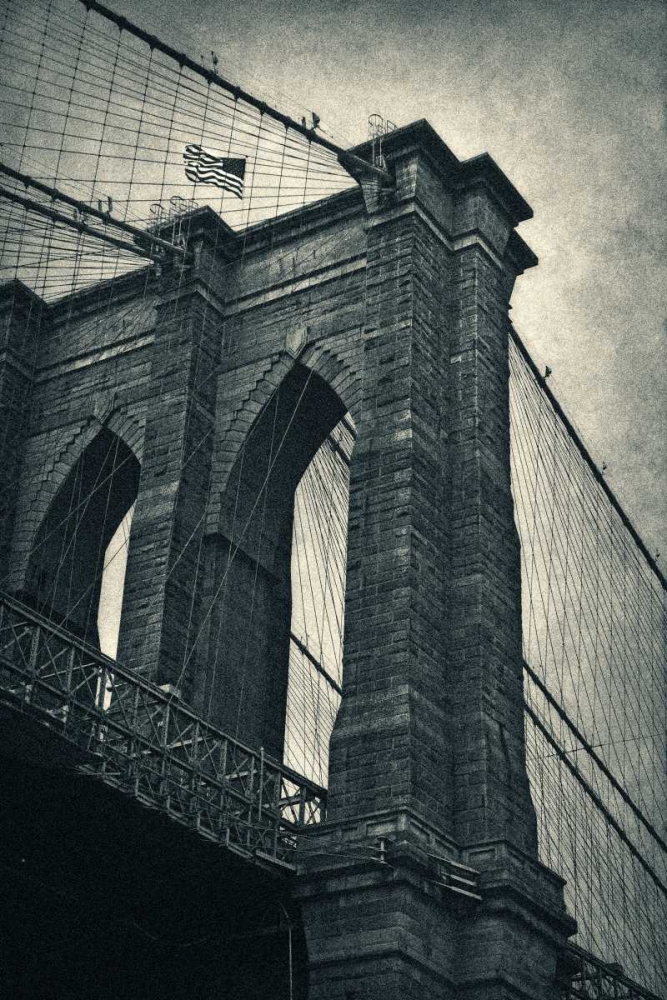 Brooklyn Bridge art print by Larry Nicosia for $57.95 CAD