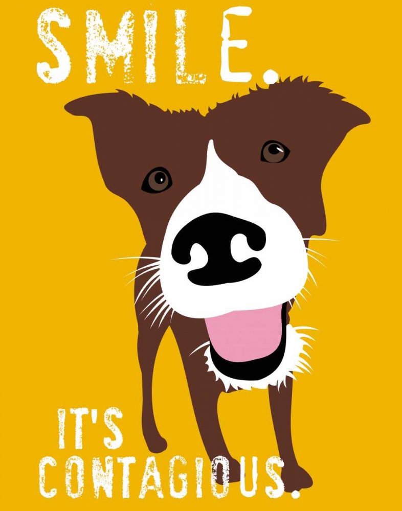 Smile art print by Ginger Oliphant for $57.95 CAD