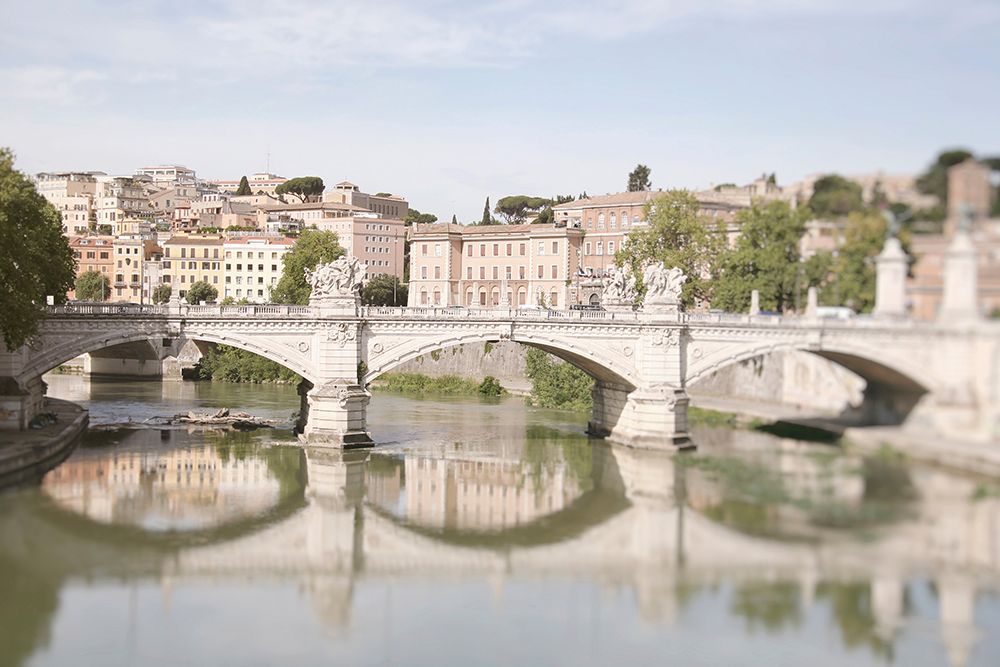 Moments in Rome by the Tiber art print by Carina Okula for $57.95 CAD