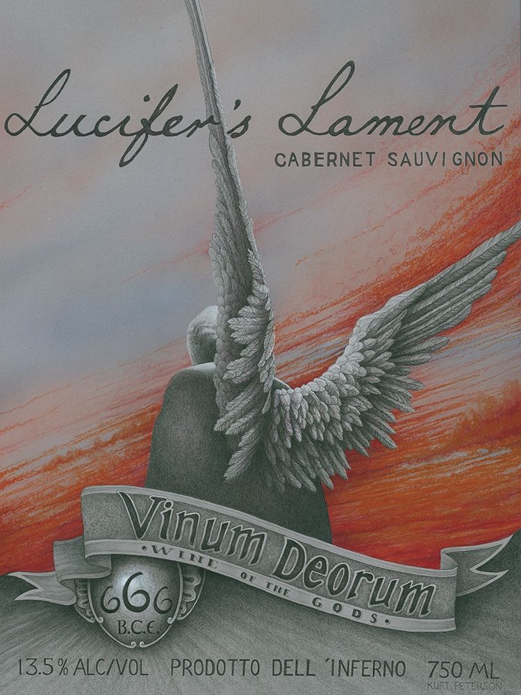 Luciferas Lament art print by Kurt Peterson for $57.95 CAD