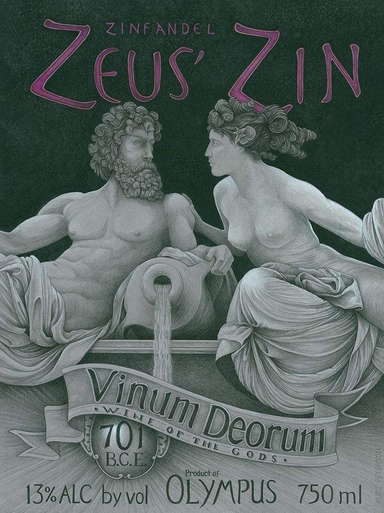 Zeusa Zin art print by Kurt Peterson for $57.95 CAD