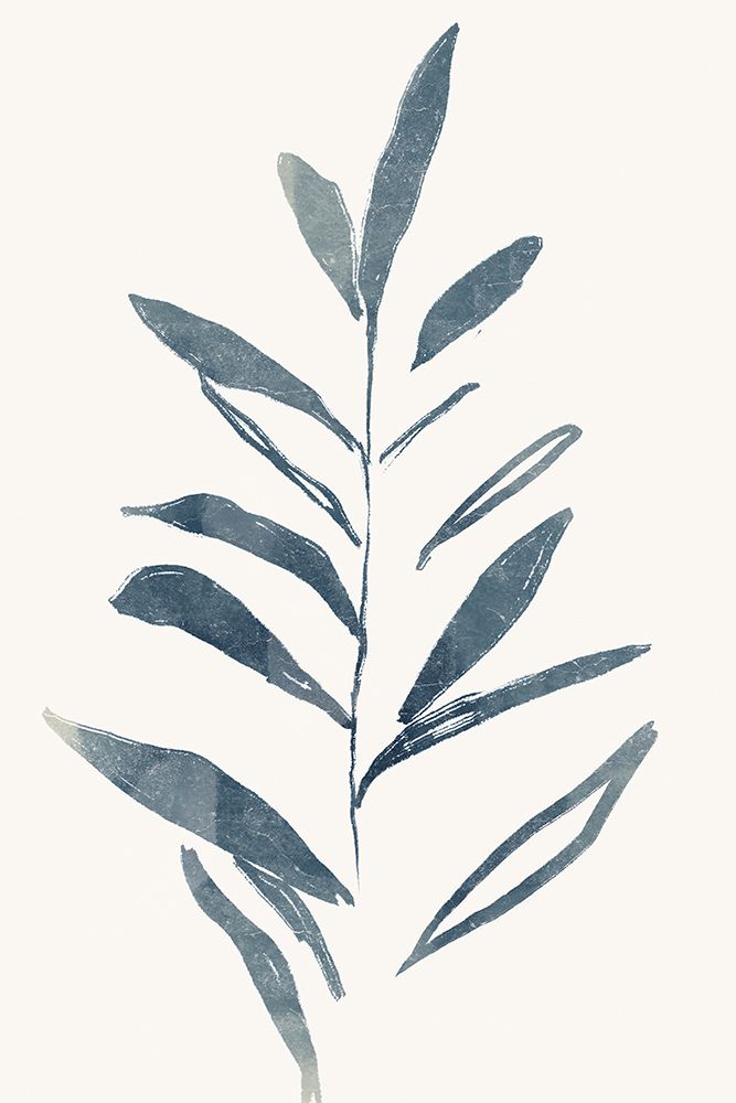 Blue Plant 2 art print by Yuyu Pont for $57.95 CAD