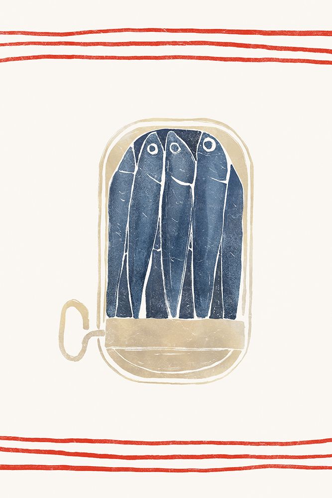 Sardines art print by Yuyu Pont for $57.95 CAD