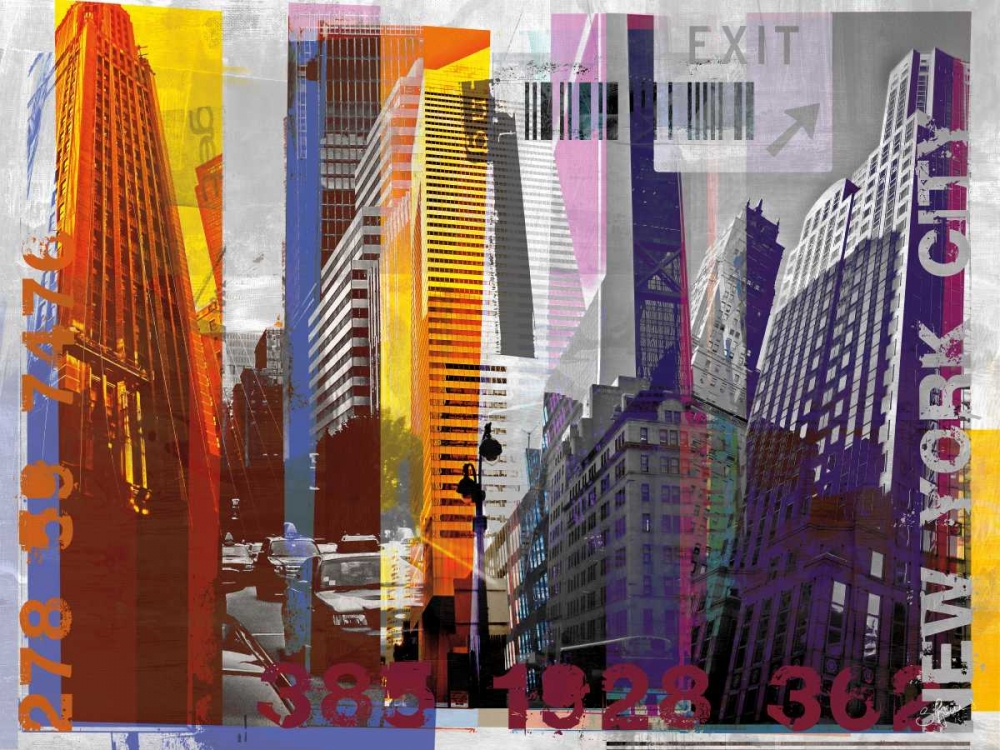 New York Sky Urban art print by Sven Pfrommer for $57.95 CAD