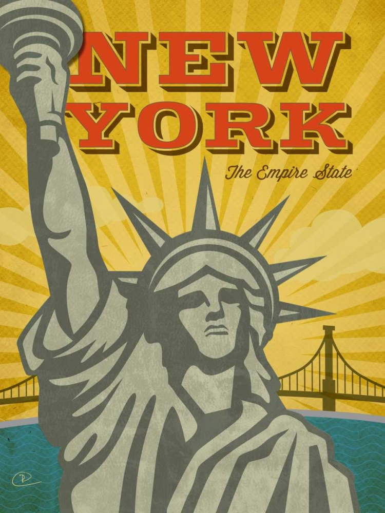 New York The Empire State art print by Renee Pulve for $57.95 CAD