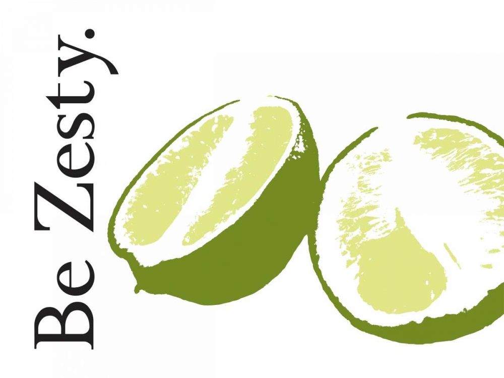 Be Zesty art print by Tenisha Proctor for $57.95 CAD