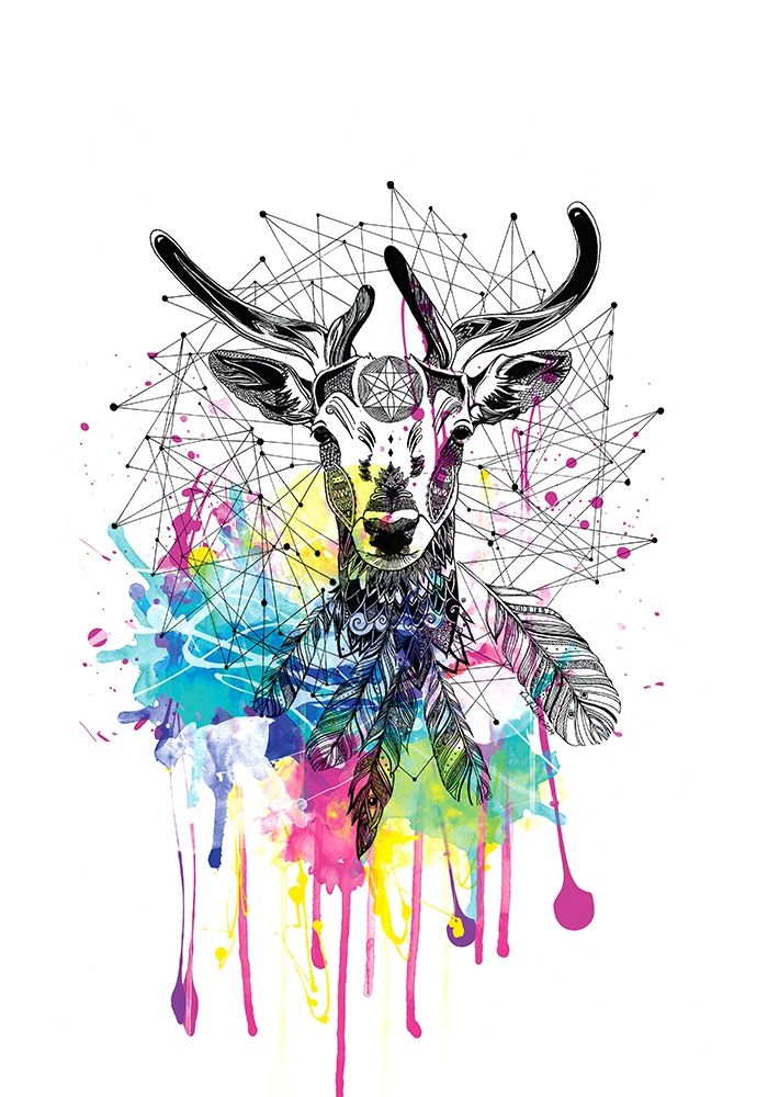 Deer art print by Karin Roberts for $57.95 CAD