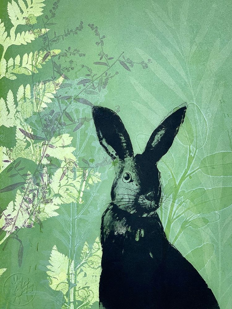 Cheeky Rabbit art print by Trudy Rice for $57.95 CAD