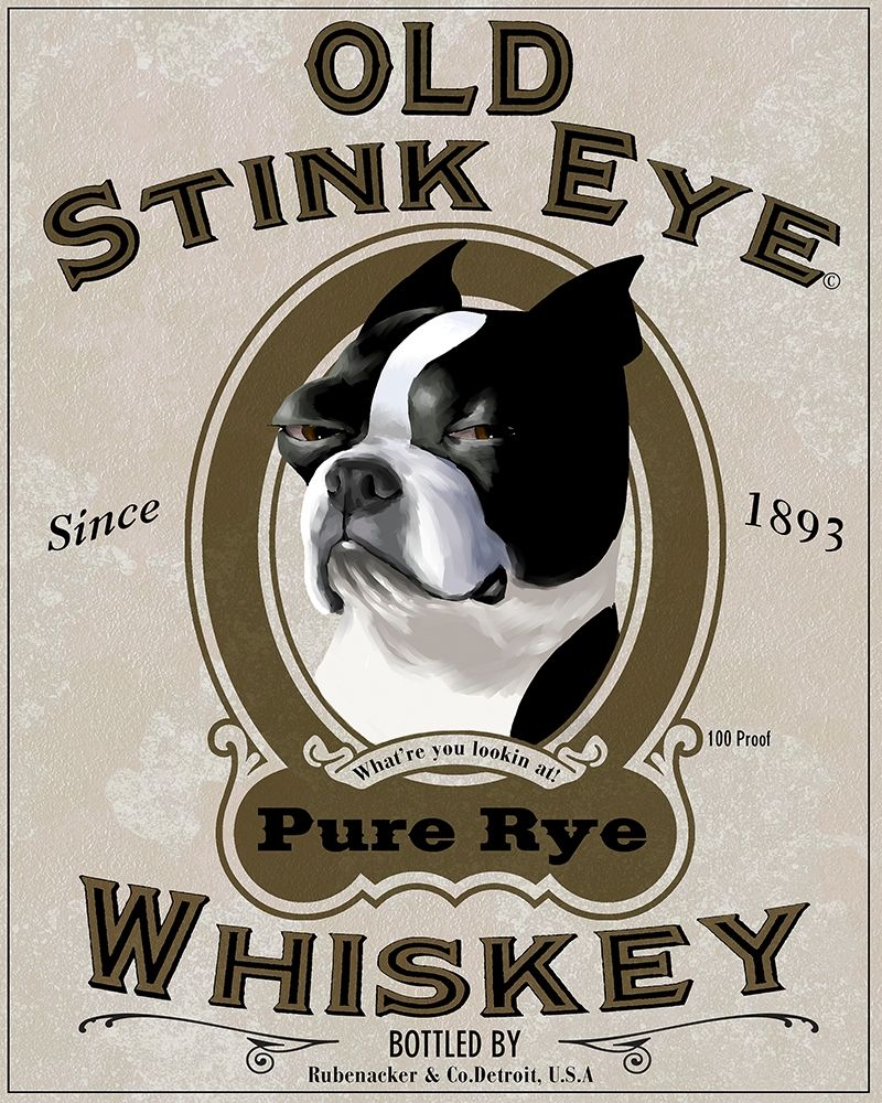 Old Stink Eye art print by Brian Rubenacker for $57.95 CAD
