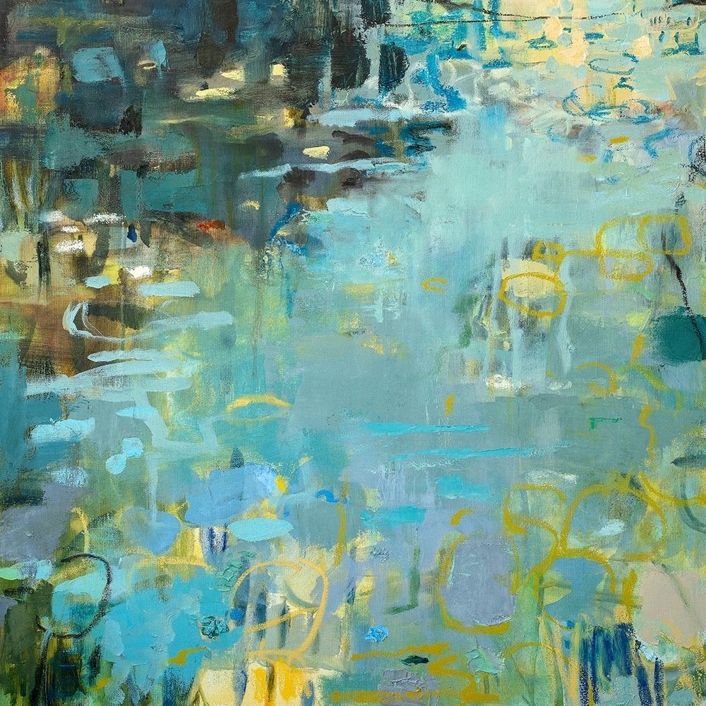 Tidal Pool In Blue art print by Kathleen Robbins for $57.95 CAD