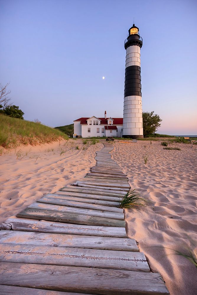 Big Sable Point Lighthouse art print by Adam Romanowicz for $57.95 CAD