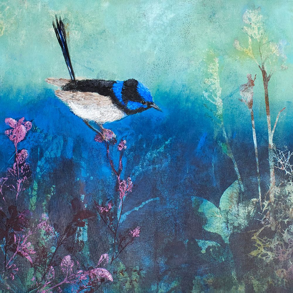Wren at Dusk art print by Trudy Rice for $57.95 CAD