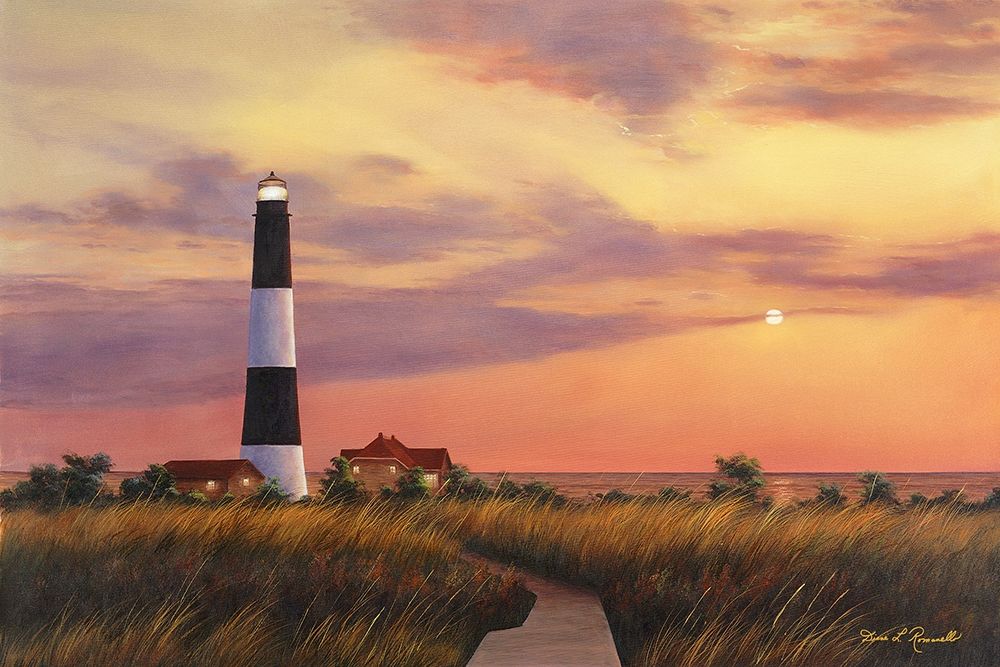 Fire Island Lighthouse art print by Diane Romanello for $57.95 CAD